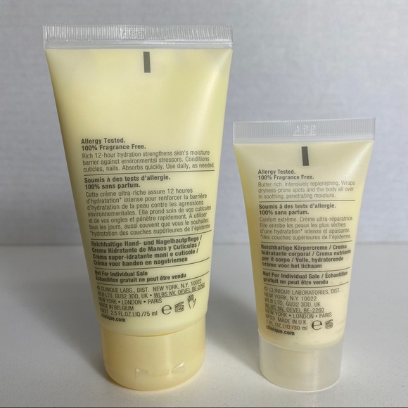 Clinique Deep Comfort Hand & Cuticle Body Butter - Picture 2 of 2